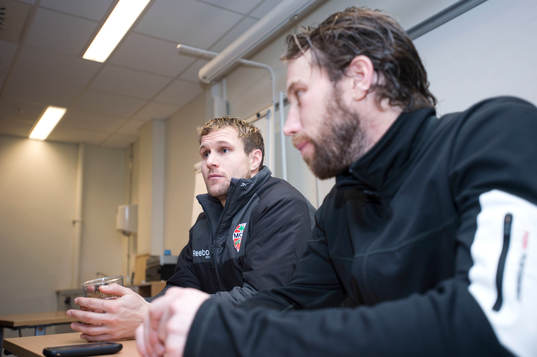 Markus Näslund och Peter Forsberg
