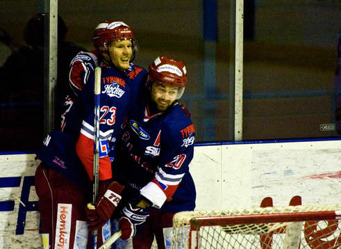 Oskar Olsson och Daniel Söderberg, Tyringe jubel