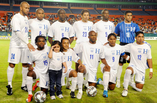 Fotboll, Honduras, lagbild, startelva