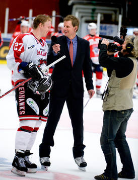 Niklas Jihde och Carl Söderberg, TV, tv-kamera