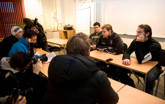 Markus Näslund och Peter Forsberg