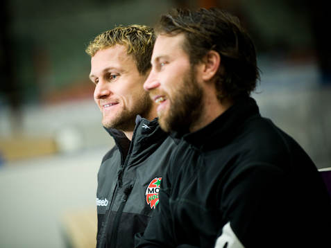Markus Näslund och Peter Forsberg