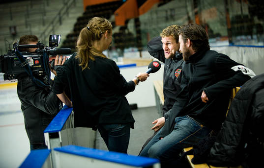 Markus Näslund och Peter Forsberg