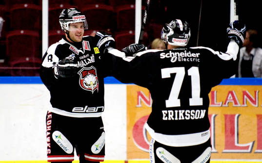 Patrik Hersley, Malmö. Jubel