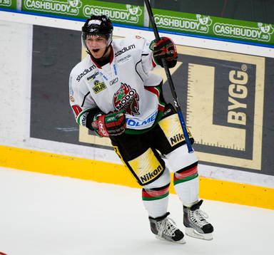 Per-Åge Skröder, Modo, jubel sedan han avgjort matchen