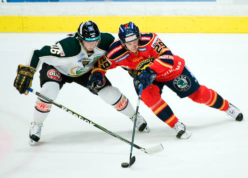 Fredrik Lindgren, Färjestad och Patrick Chelin, Djurgården