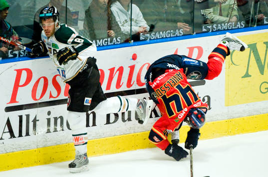 Sanny Lindström, Färjestad och Nicklas Danielsson,