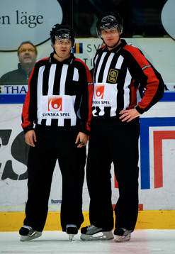 Martin Franå och Marcus Vinnerborg, Domare, domarpar