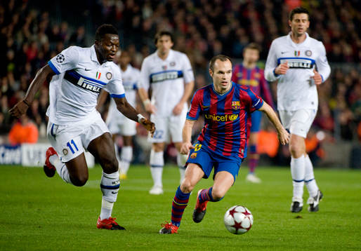 Bläddra bland fler bilder av Fotboll, Champions League, Barcelona - Inter