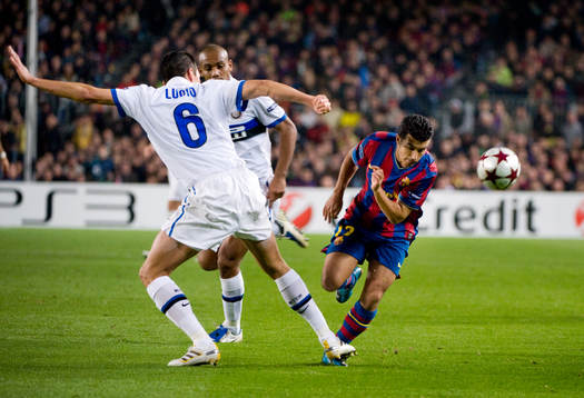 Pedro, Barcelona och Lucio, Inter