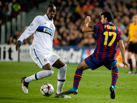 Pedro, Barcelona och Mario Balotelli, Inter