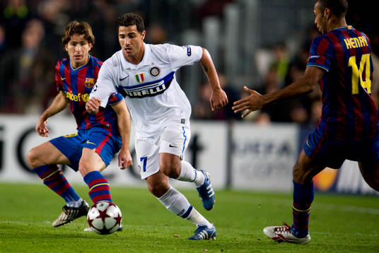 Maxwell och Thierry Henry, Barcelona och Ricardo Quaresma,