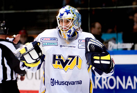 Stefan Liv, målvakt, jubel