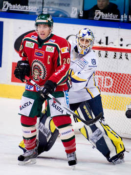 Joel Lundqvist, Frölunda, Stefan Liv, målvakt, HV71