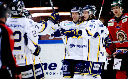 Martin Thörnberg, HV71, jubel