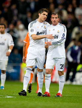 Cristiano Ronaldo och Rafael Van Der Vart, Madrid