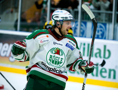 Jakob Johansson, Rögle. jubel