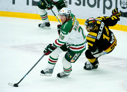 Mathias Månsson, Rögle och Pierre-Edouard Bellemare,
