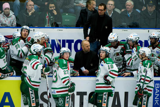Tommy Sjödin, tränare och Roger Hansson, Sportchef, Rögle