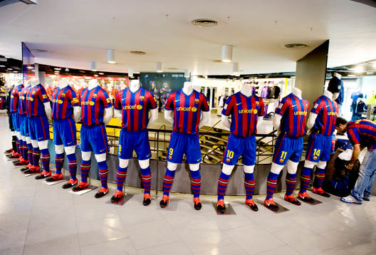 FC Barcelona shopen