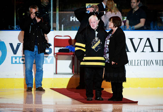 AIK-supportern Erik Olsson var med när hans avlidne
