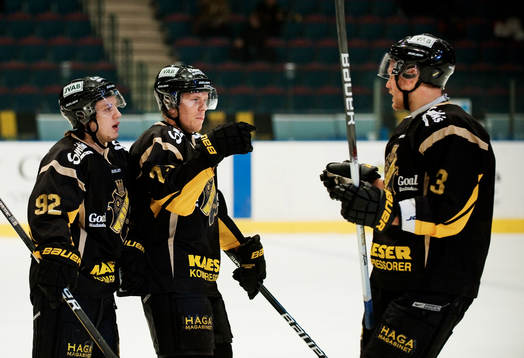 Jonas Westerling, Jonas Liwing och Andreas Jungbeck, AIK