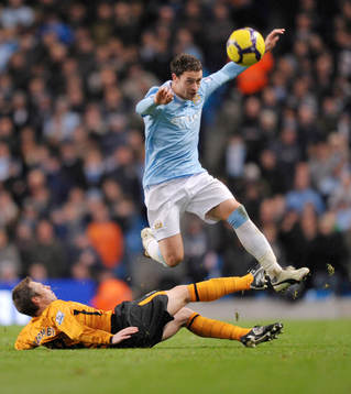 Nick Barmby och Wayne Bridge