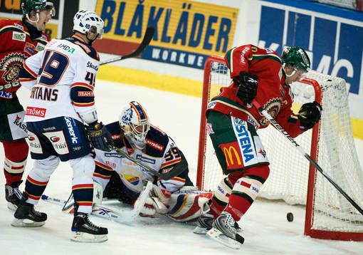 Joel Lundqvist, Frölunda, gör 1-1