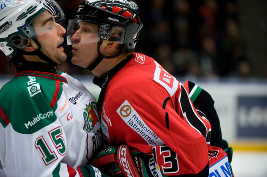Dominik Granak, Rögle och Marco Tuokko, Modo i slagsmål,