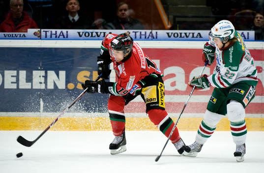 Markus Näslund, Modo mot Tommy Enström, Rögle