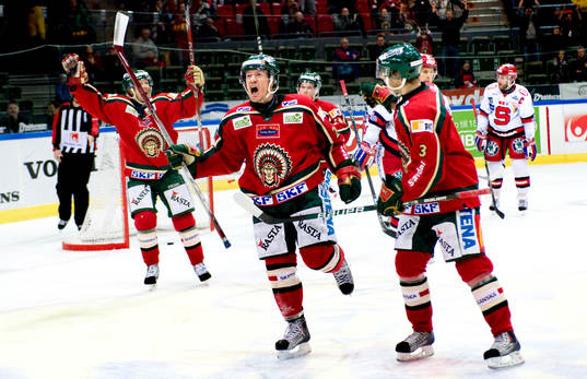 Tomi Kallio, Niklas Andersson, Philip Larsen, Frölunda,