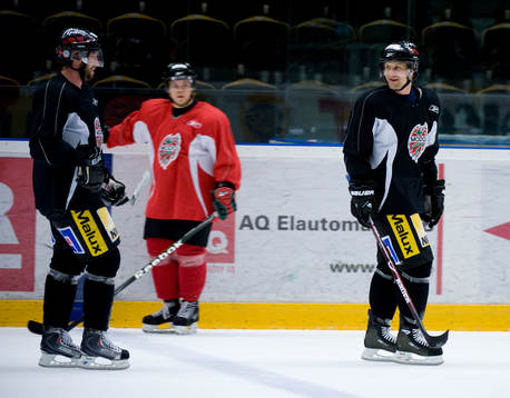Markus Näslund och Peter Forsberg