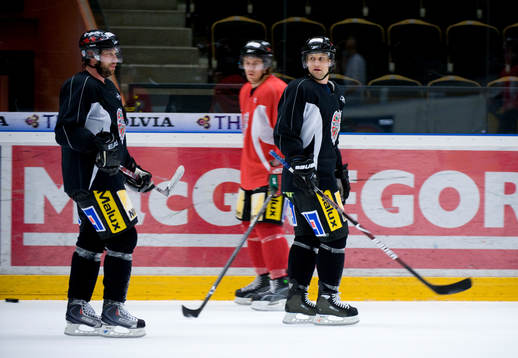 Markus Näslund och Peter Forsberg