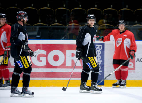 Markus Näslund och Peter Forsberg