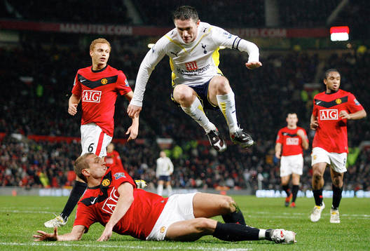 Nemanja Vidic och Robbie Keane