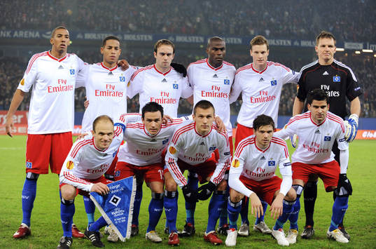 Lagbild, startelva. Bakre raden fr v: Jerome Boateng,