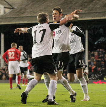 Zoltan Gera, Fulham, glädje, jubel över första målet