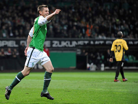 Markus Rosenberg, Werder Bremen, glädje, jubel över 2-0