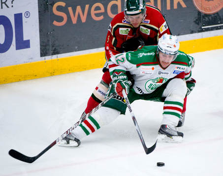 Christian Bäckman, Frölunda, och Peter Högardh, Rögle