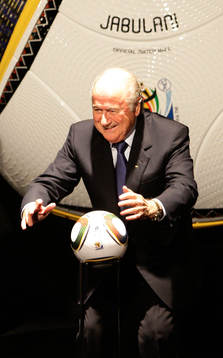 Sepp Blatter, president FIFA
