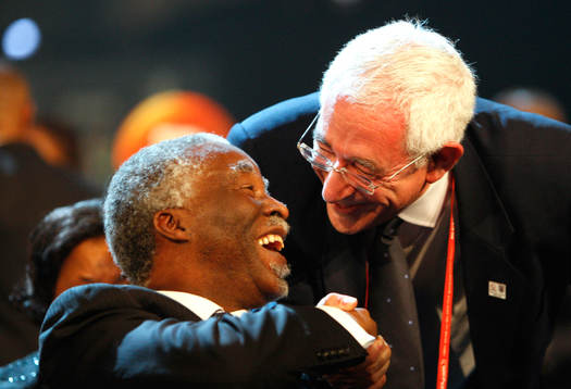 Thabo Mbeki, fd president av Sydafrika och Lord David