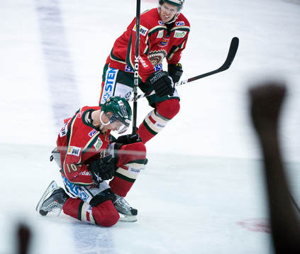 Fredrik Pettersson, Frölunda, jubel
