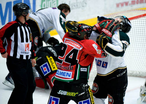 Niklas Sundström, Modo och Marius Holtet, Färjestad i