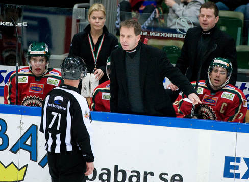 Ulf Dahlén, tränare Frölunda, är inte nöjd med
