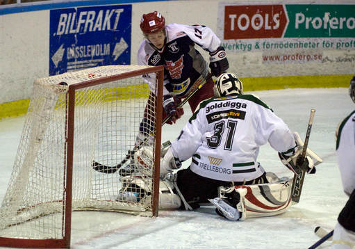 Emil Morin och Simon Svanlund, målvakt