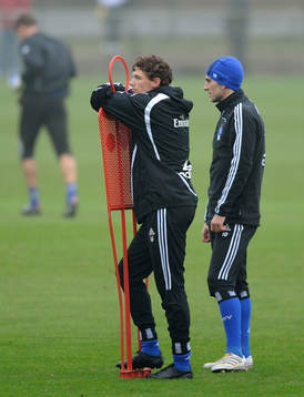 Marcus Berg och Mladen Petric