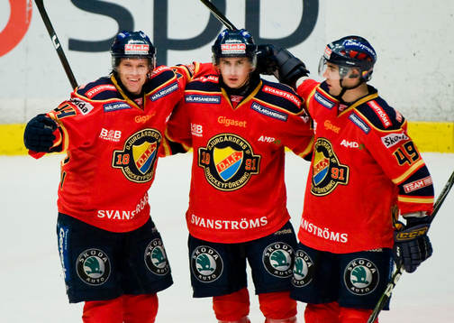 Nicklas Danielsson, Marcus Krüger och Kyle Klubertanz,