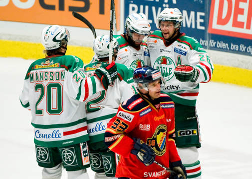 Baptiste Amar, Rögle gratuleras