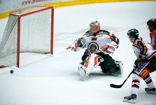 Johan Holmqvist, Målvakt Frölunda