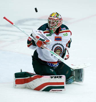 Johan Holmqvist, Målvakt